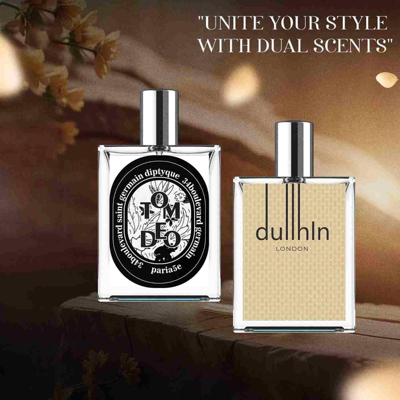 Dunhill LONDON and  Diptyque Tom Deo Luxurious Perfume Combo