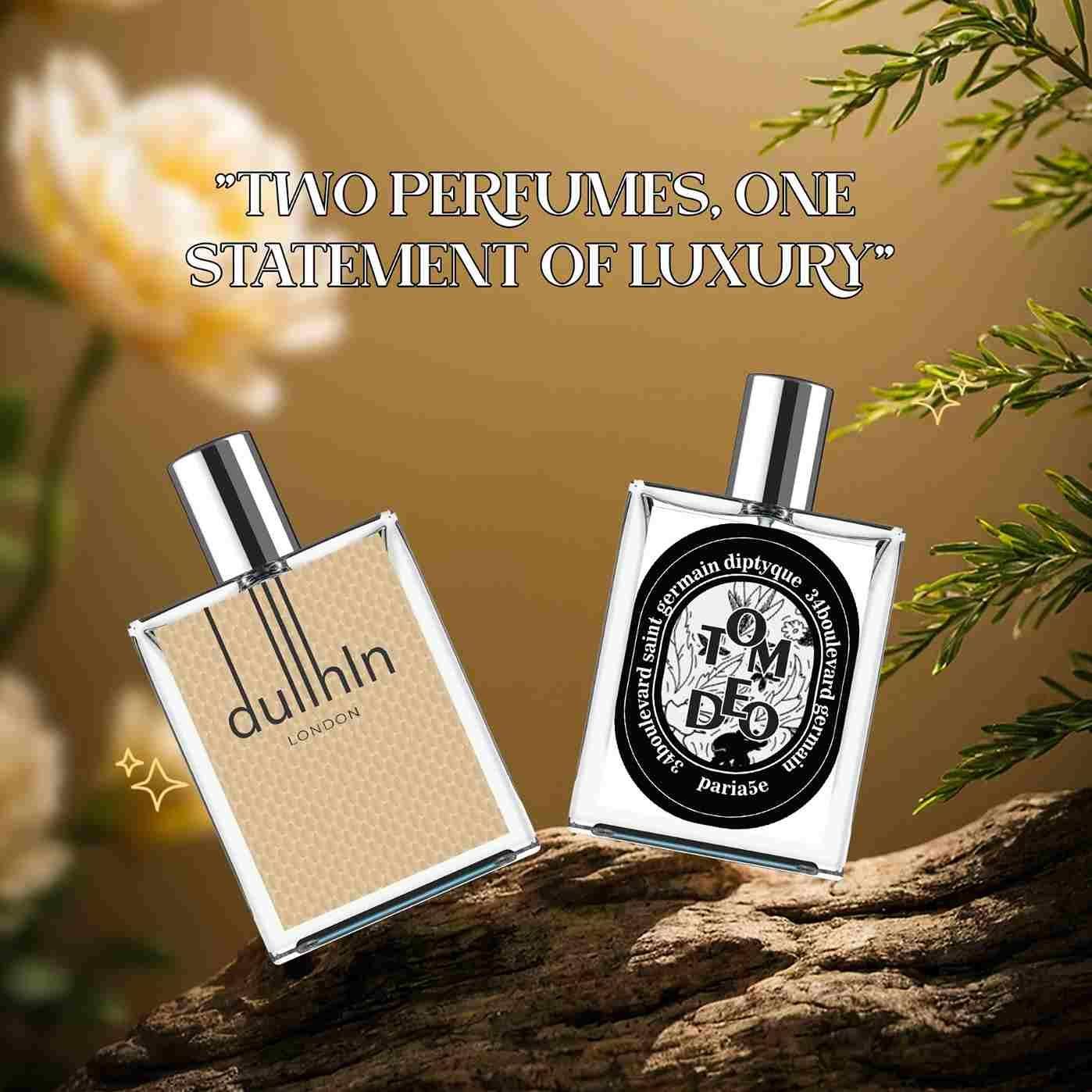 Dunhill LONDON and  Diptyque Tom Deo Luxurious Perfume Combo