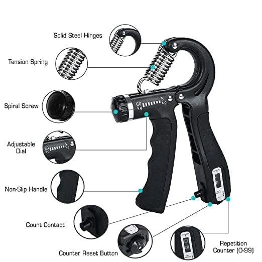 Adjustable Spring Hand Hand Grip Strengthener