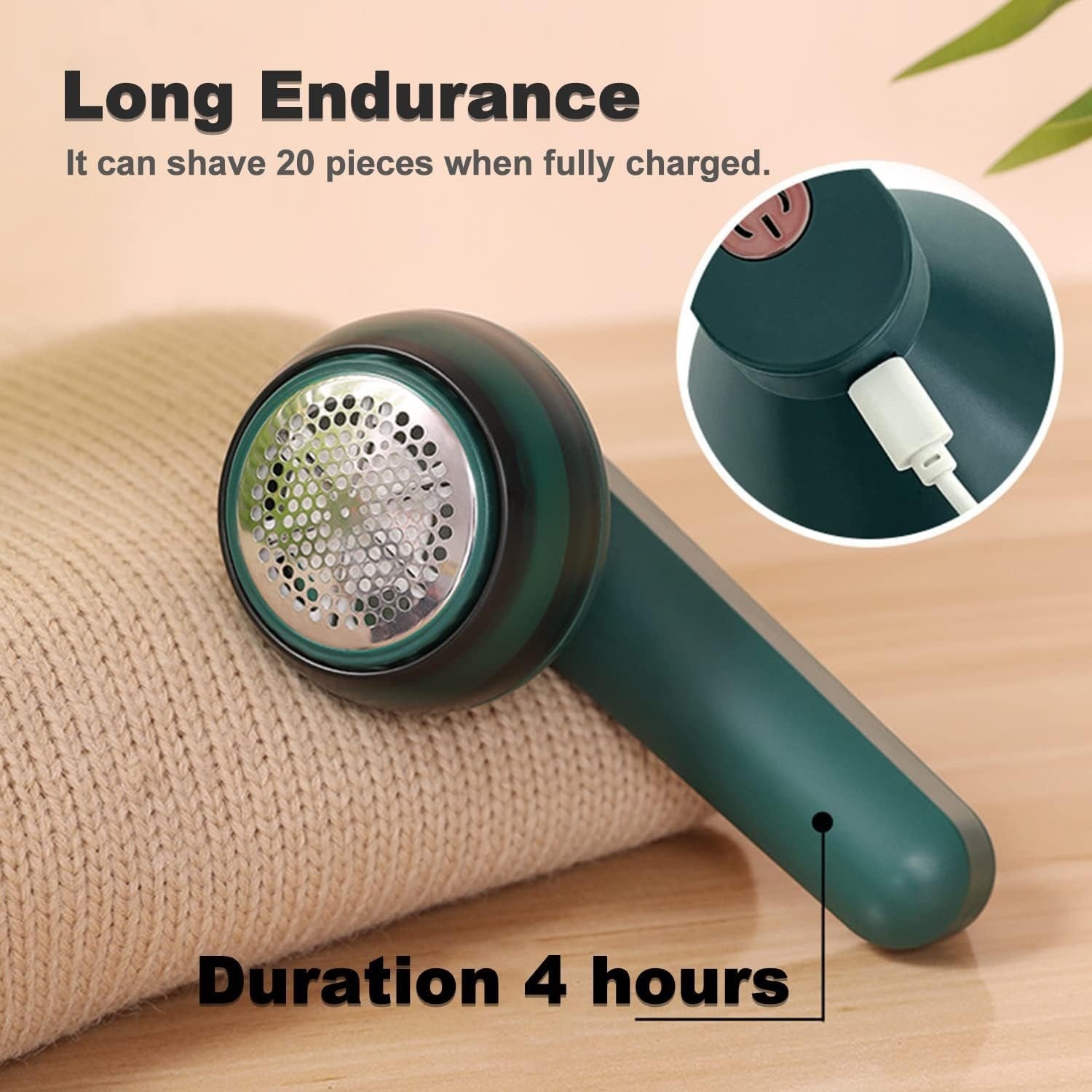 Indian Expresso™ Wireless Lint Remover for Clothes Lint Roller Fabric Shaver Machine Hair Trimmer for Sweaters